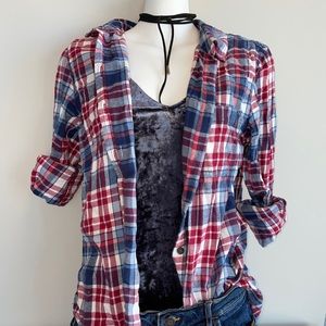 Wind River Plaid Long Sleeved